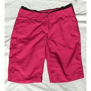 Nikegolf Women's Tour Performance Pink Shorts Size 2 Dryfit